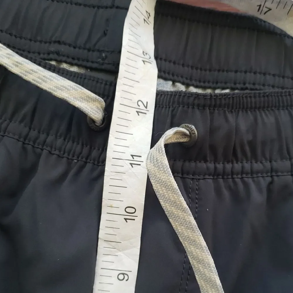 Vuori Mens Charcoal Lined Joggers Size XL Athleisure Casual Trendy